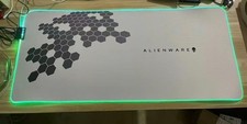 Alienware PC LED RGB Mouse Pad (White Version)  800x350x3mm-Ship from USA