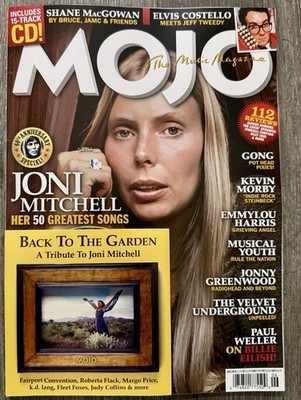 MOJO MAGAZINE -JUNE 2026 - JONI MITCHELL - CD -  BRAND NEW