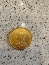 1888 Full Queen Victoria Gold Sovereign Jubilee Head