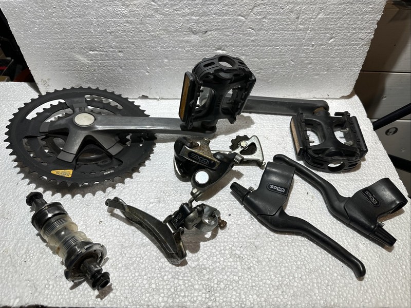 Vintage Shimano 100GS Mini Groupset