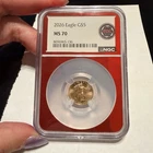 2026 $5 GOLD AMERICAN EAGLE NGC MS-70 1/10 OZ COIN EDC RED CORE