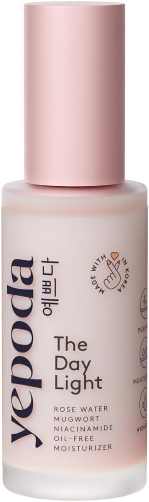 The Day Light Crema Idratante Acqua di Rose e Artemisia | Shop Yepoda