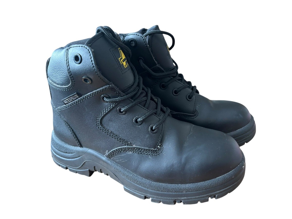 Amblers FS006C Leather Safety Boots Mens Womens 4UK Excellent