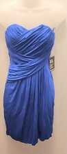 🌸BRAND NEW🌸 Express w/tag DRESS in ROYAL BLUE PETITE EXTRA SMALL