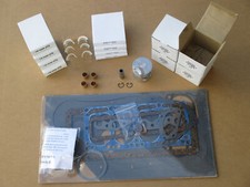 Major Overhaul Kit For Cub 154 184 185 Tractors Dome Top Pistons