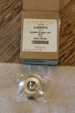 Phylrich Shower Flange Hex Mod 3-449/015 Satin Nickel NIB