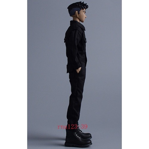 1/12 Scale Overall Jumpsuit Clothes Model for 6" SHF Nota VTOYS Male Figure - Picture 8 of 22