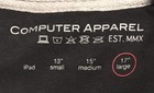 NWT Computer Apparel V-Neck Sleeve for 17" Large Laptop Zipper Close Pockets