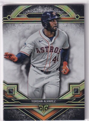 2024 Topps MLB Baseball Triple Threads No. 80 Yordan Alvarez