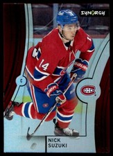 Nick Suzuki 2021-22 Upper Deck Synergy Red #41 Hockey  Card Montreal Canadiens