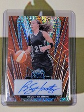 2024 Leaf Metal Women of Sport Becky Hammon 2/2 AUTOGRAPH 🔥 Basketball Legend