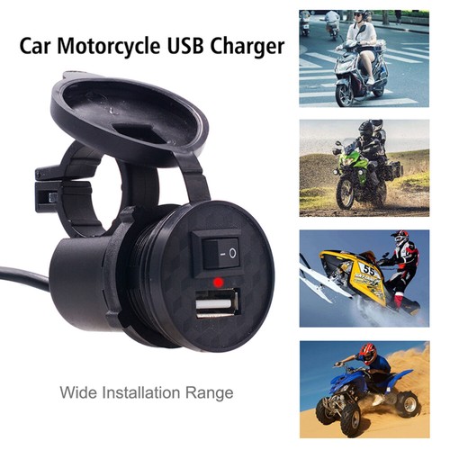 Motorcycle USB Charger 12V Single Port USB Car Charger with and Indication - 第 6/12 張圖片
