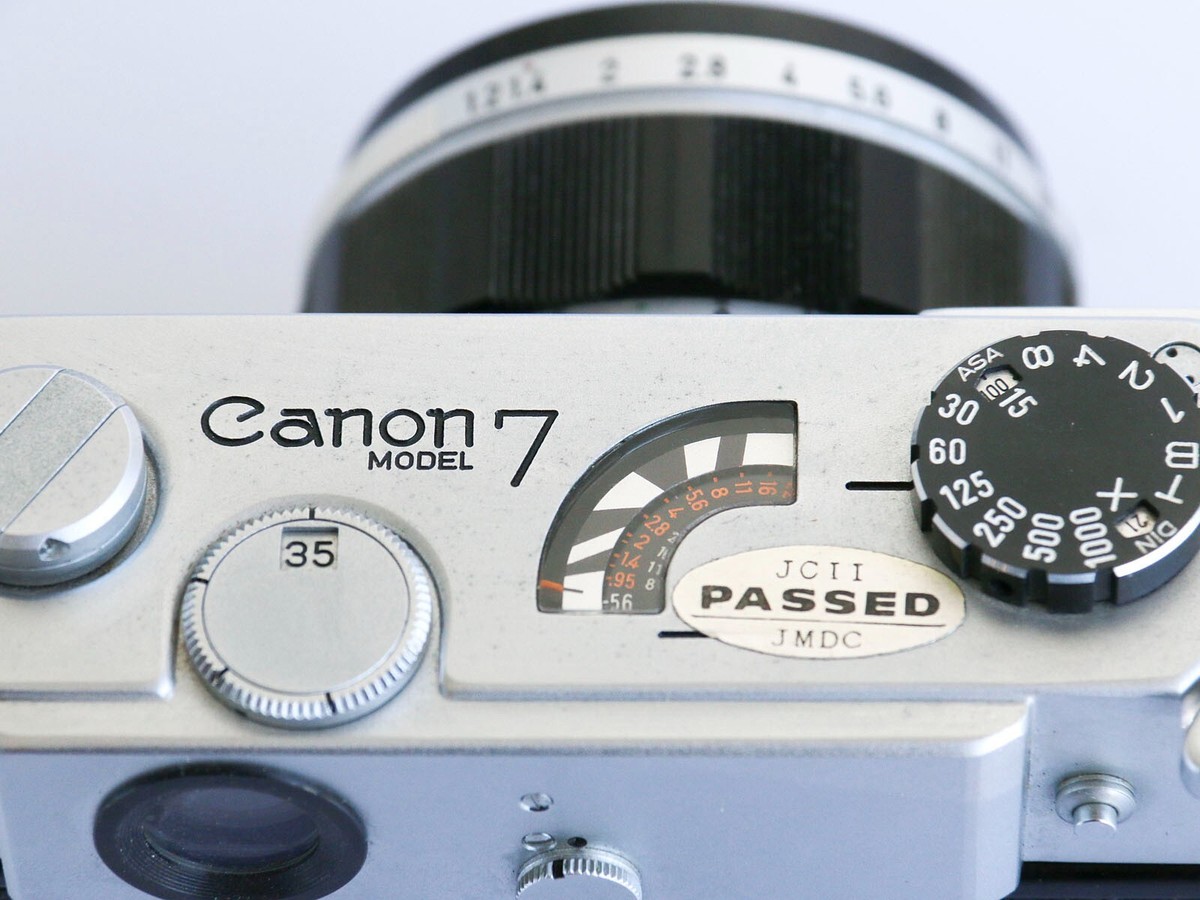 Canon Model 7 Rangefinder 35mm Film Camera w 50mm f1.2 LTM Canon Model 7 Rangefinder 35mm Film Camera w 50mm f1.2 LTM