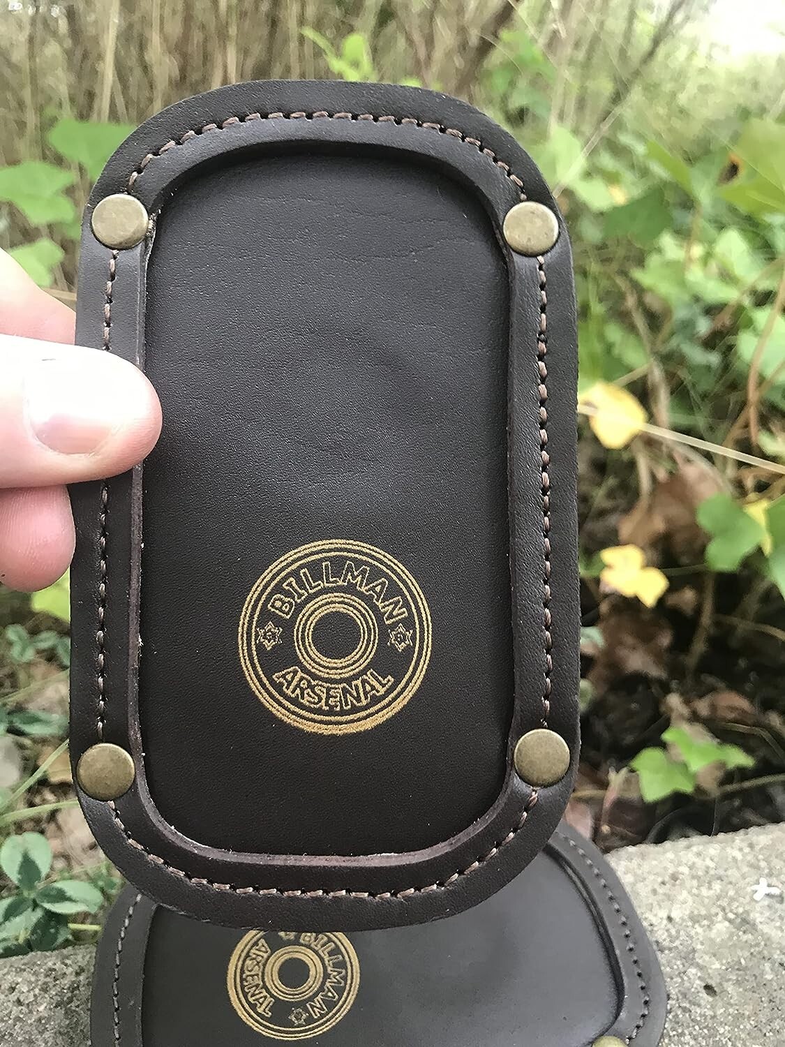 Leather barrel rest pad for skeet / Trap Shooting for U/O