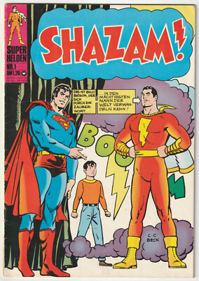   SHAZAM! #1, Williams Verlag/DC Comics 1974 COMICHEFT Z2