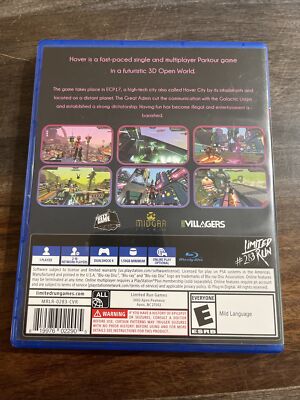 Hover - Édition Américaine Limited Run Games (LRG) Pour PS4 – Neuf Sous Blister