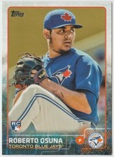 2015 Topps Baseball #660 Roberto Osuna RC - Toronto Blue Jays