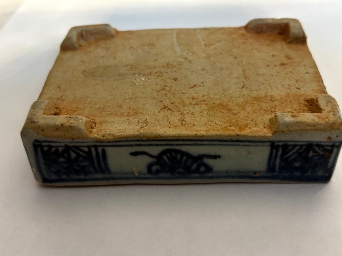 Antique Chinese Blue & White Porcelain Box, Qing Dynasty | eBay