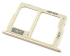 OEM SAMSUNG GALAXY J5 PRO DUOS SM-J530F/DS GOLD MICRO SD SIM2 CARD HOLDER TRAY