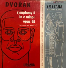 1954 Antonín Dvořák Symphony 5 in e Minor Opus 95 "From the New World" Urania LP