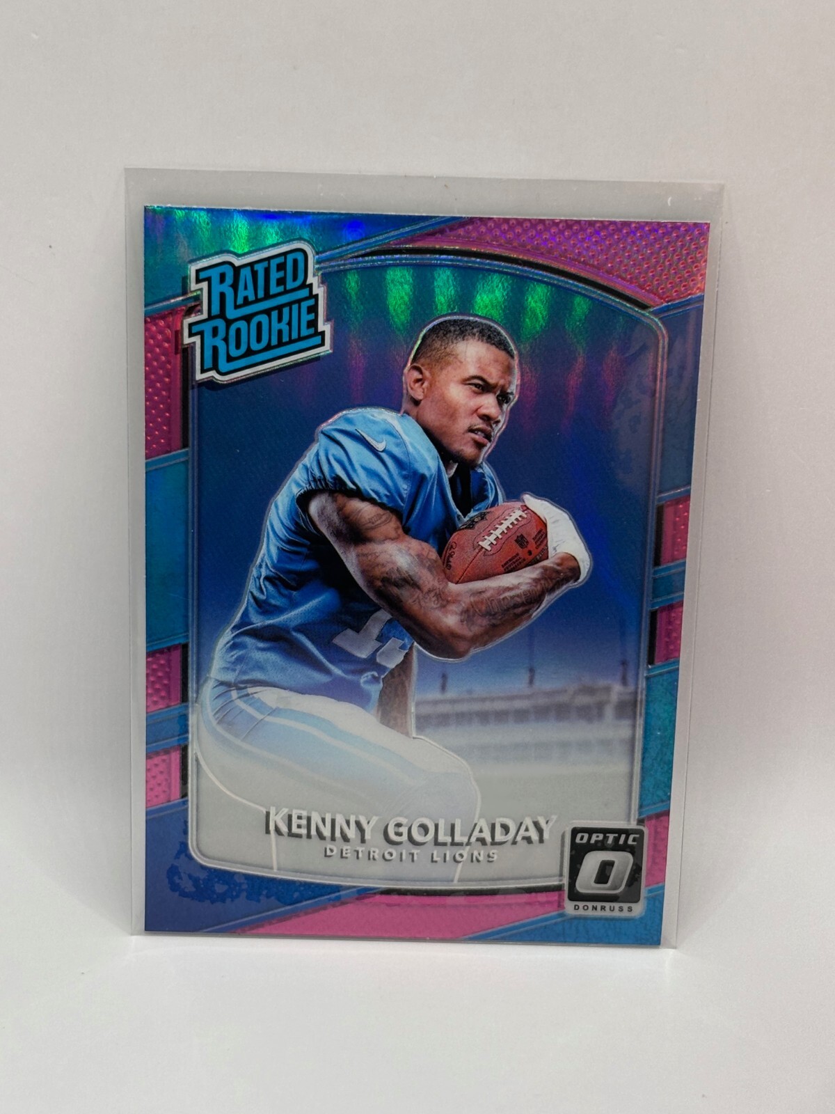 2017 Donruss Optic Pink Rated Rookie #175 Kenny Golladay RC (I)  Detroit Lions