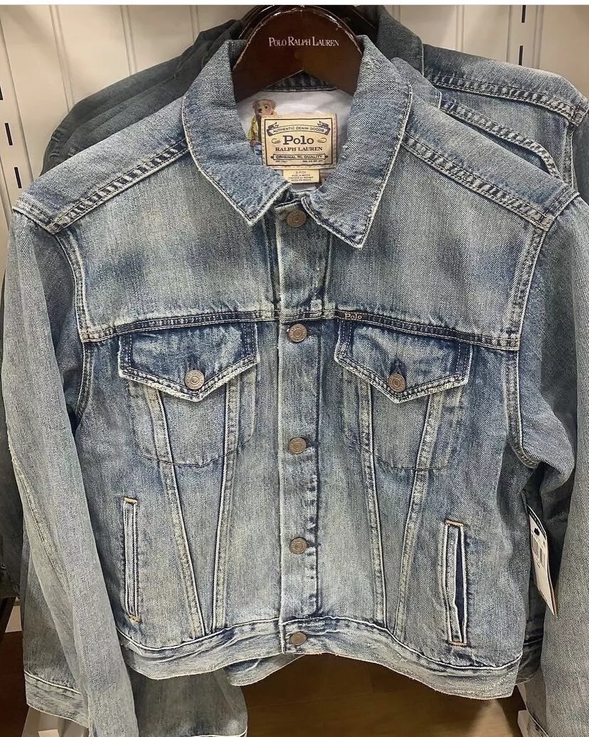 Polo jean hotsell jacket womens