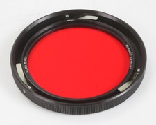 HYCON CLASS III RED FILTER, PART NO. 120769-3A, 3-PIN MOUNT 4"/177036