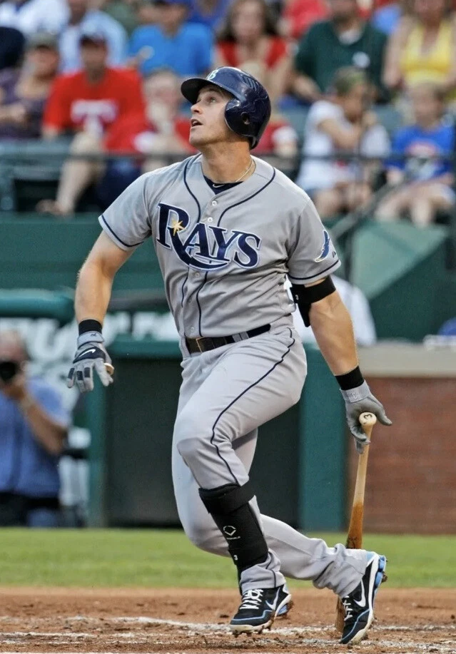 Vintage Majestic Tampa Bay Rays 3 Evan Longoria Stitched Jersey
