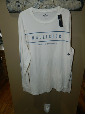 Hollister Mens Long Sleeve T-Shirt Size 