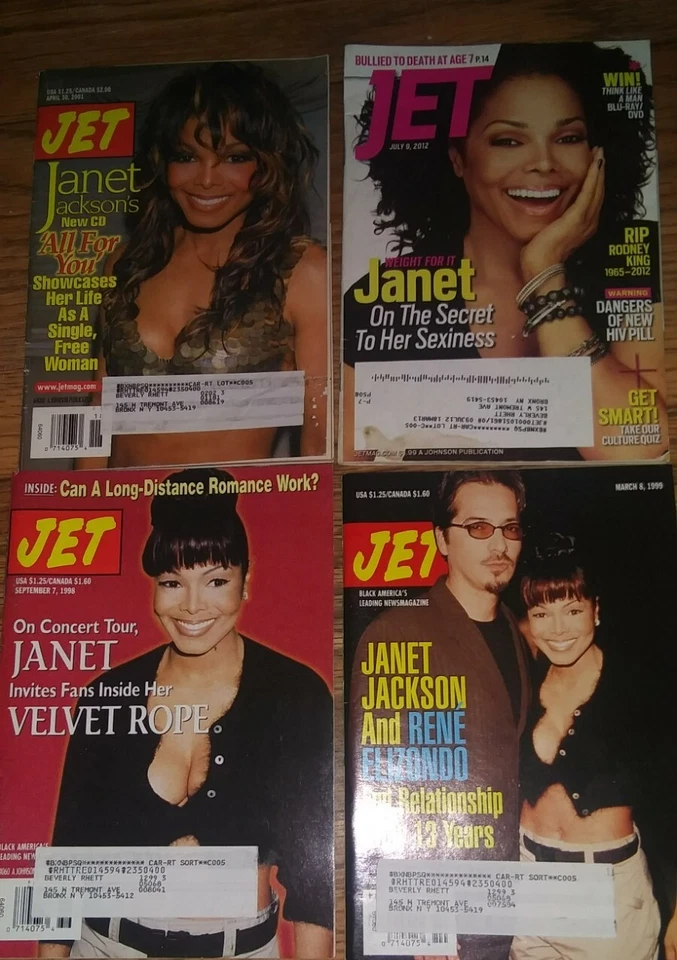JET Magazine September 7, '98 JANET JACKSON,+ 3 ISSUES, good-fair cond. - Image 2 of 4