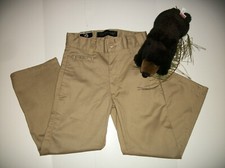 CAROLINA BAY Boys Size 6 Khaki Pants Adjustable Waist NWT MSRP 30