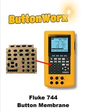 Button Repair Membrane for FLUKE 744 743B