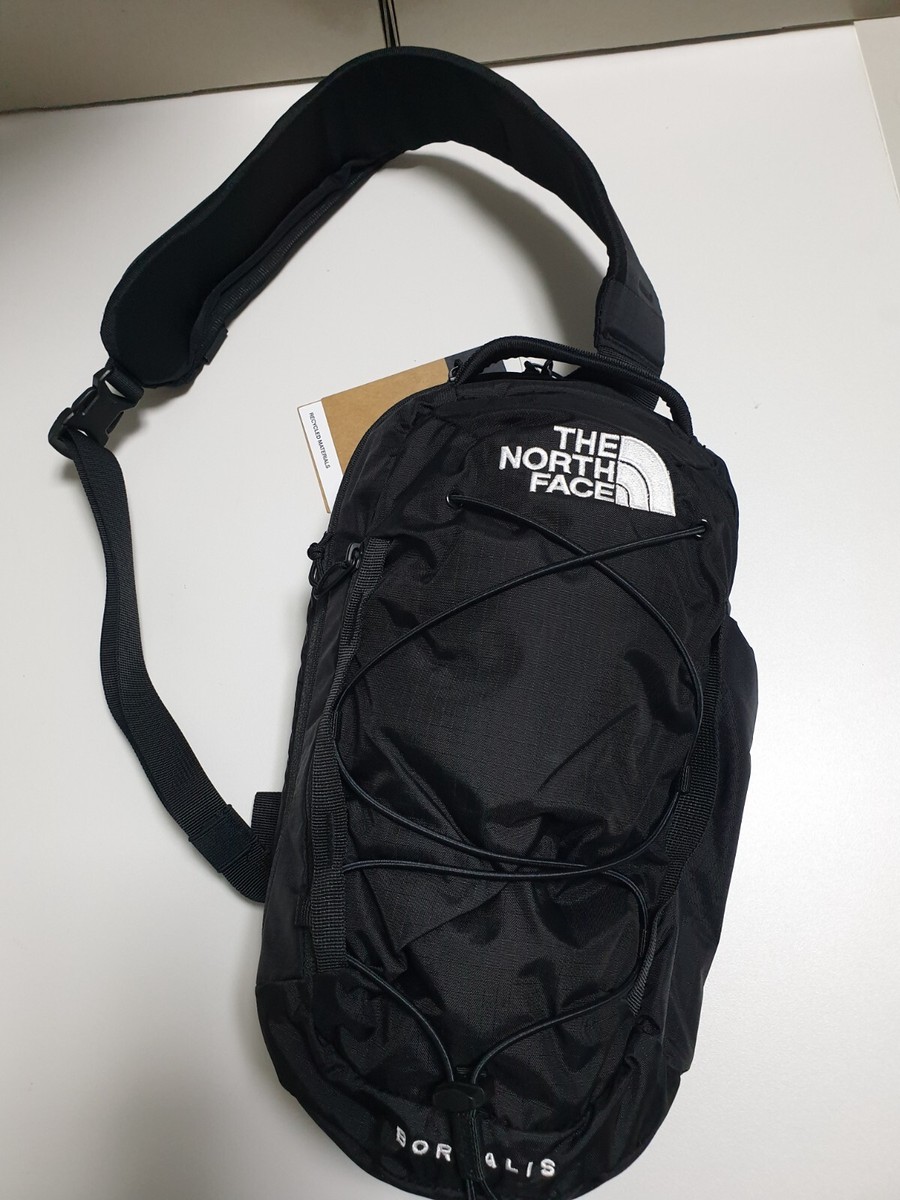 The North Face Borealis Sling Shoulder Bag Travel Black Unisex