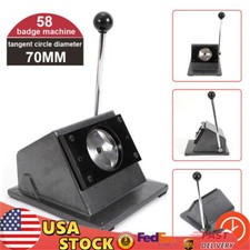 Manual Round Paper Cutter Graphic Punch Die Cutter Badge/button Cutting Machine