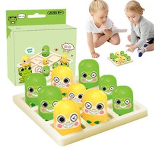 Matryoshka Doll Board Game Tabletop Game Stacking Cup Tac Toe