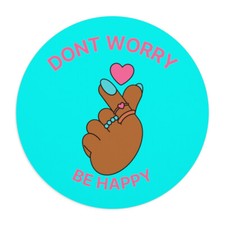 Don't Worry, Be Happy Mouse Pad