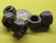 Grade 8 Lock Nut, RH, 5/16-18 x 1/2" W x 11/32" H, 50 Pcs