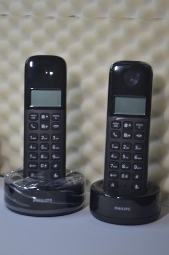 Philips D160 DUO Teléfono Inalámbrico con 2 Móviles - Negro w24-FX4828 - Imagen 7 de 9