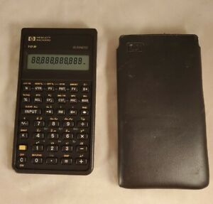 Vintage Retro Hewlett Packard HP 10b Business Calculator Working New