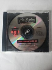 PrintMaster Gold Publishing Suite Version 4.0 V4 Program CD WINDOWS 3.1 95