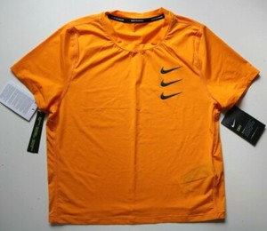 nike running top orange