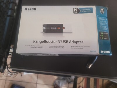 D-Link RangeBooster Wireless N USB Adapter DWA-140 Wireless N-300