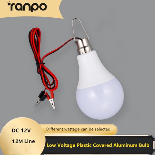 Highlight LED Bulbs DC12/24V 18W 15W 12W 9W 5W 3W Cool White Ultra Bright Lamp
