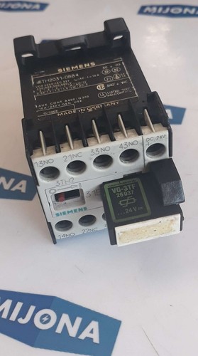 SIEMENS 3TH2031 0BB4 Protector auxiliar 3TH2031-0BB4 3S+1O MURR ELECTRONIC VG 3TF 26037 - Imagen 3 de 8