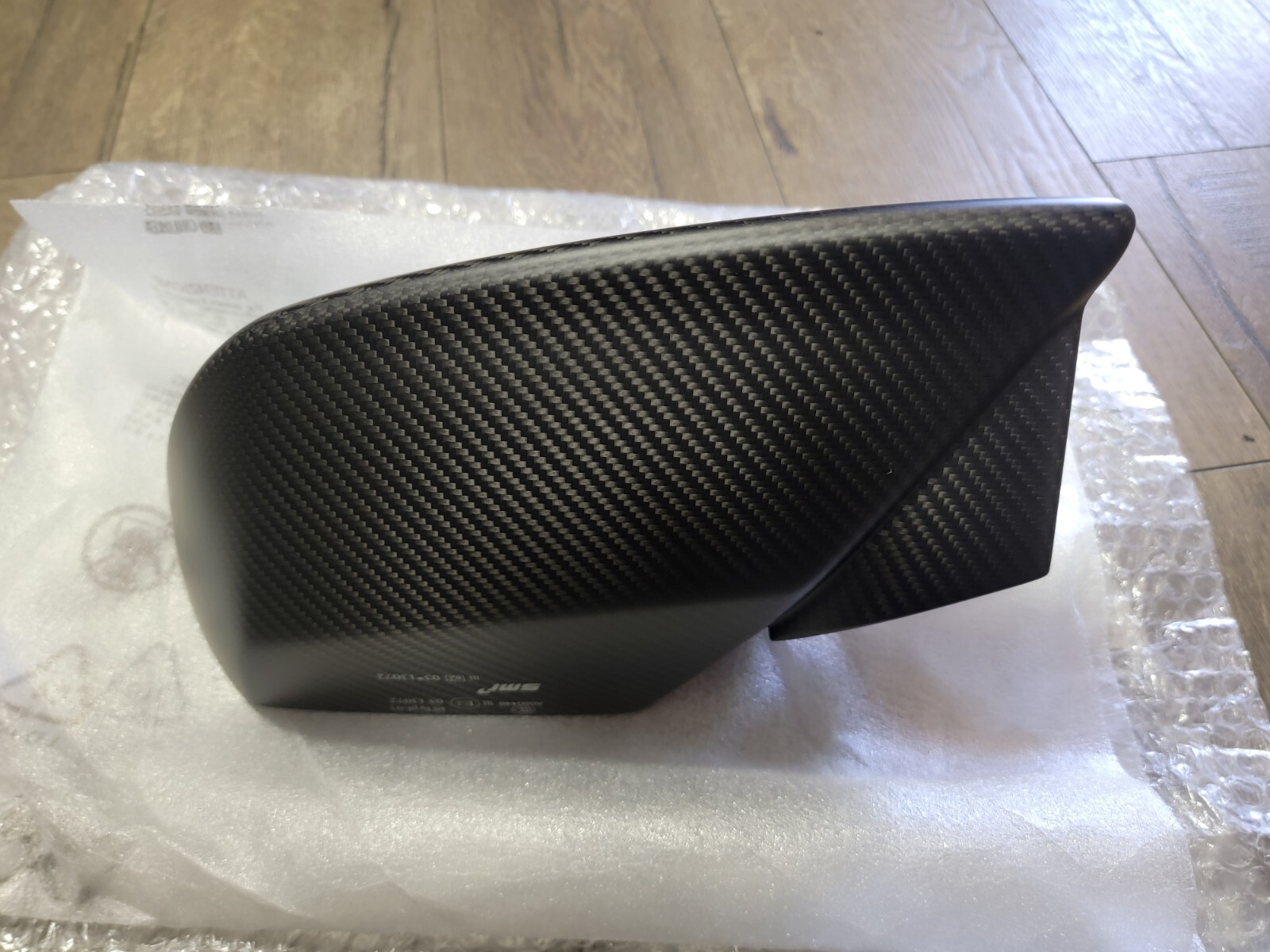 LAMBORGHINI HURACAN STO CARBON FIBER PASSENGER RH SIDE MIRROR COVER SHELL UPPER 