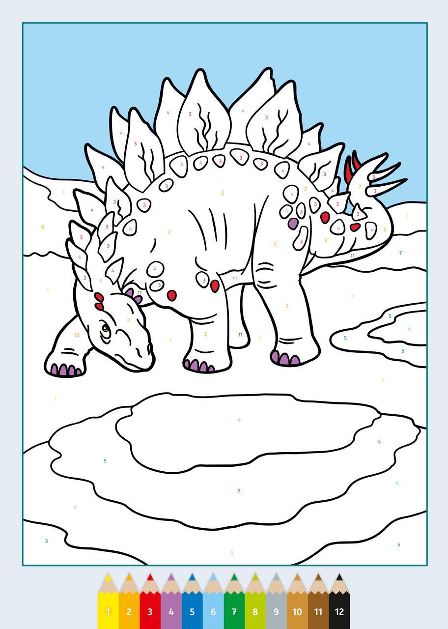 Thumbnail - Ravensburger Creart Malen Nach Zahlen Ab 5 Dinosaurier - 24 Motive