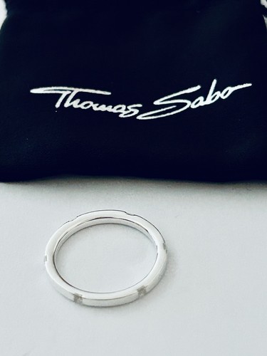 Thomas Sabo Sterling Silver Ring Size 54. New In Package