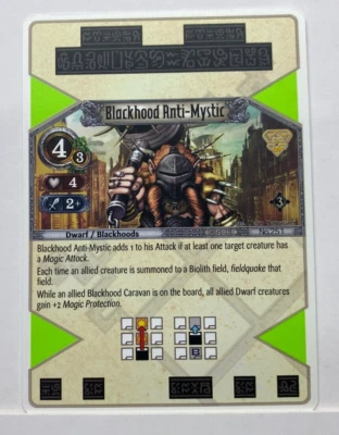 VTG PS3 Eye Of Judgment Series 3 Blank Back Testing Promo 251 Blackhood Ant - Image 1 of 2