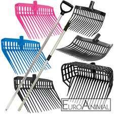 Dunggabel Mistgabel Mistforke Bollengabel Kunststoff Gabel Forke o./m. Stiel