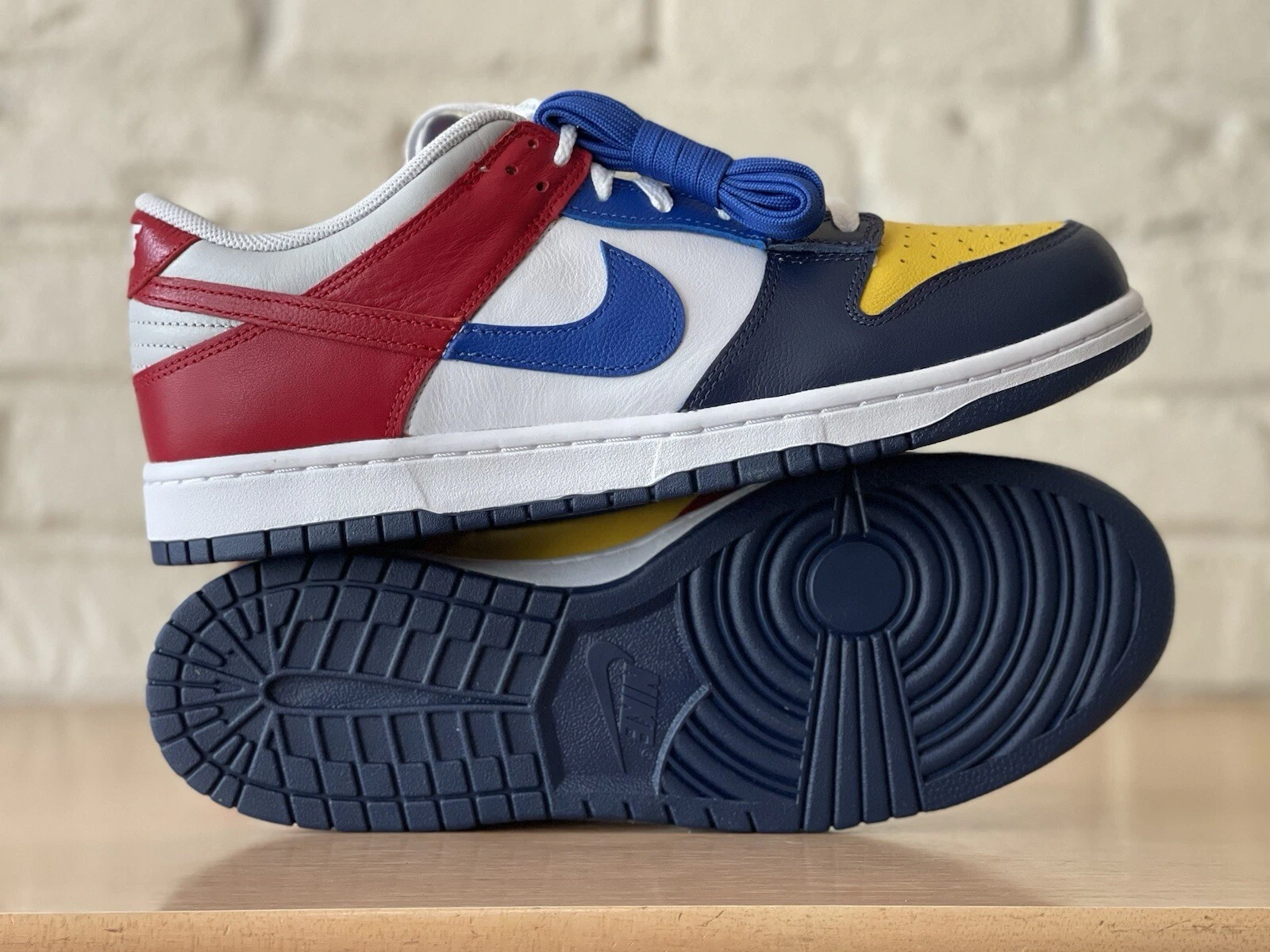 YEEZY Nike Dunk Low Retro Japan CO. JP What The Multicolore IB2051 400 Uomo Taglia 13 Nuove